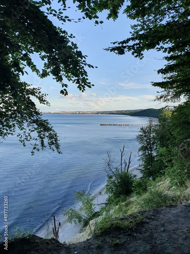 Gdansk Bay from the Orlowski cliff photo