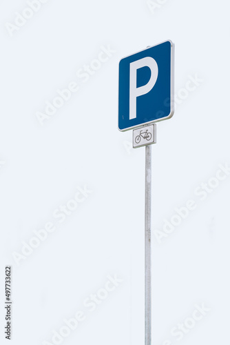 bike parking sign