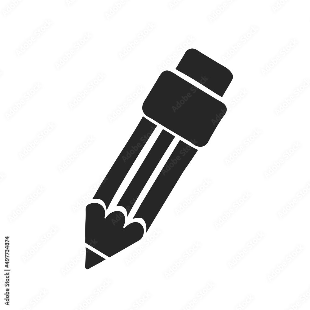 Hand drawn icon Pencil Hand drawn icon Pencil
