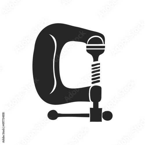 Hand drawn icon Clamp tool