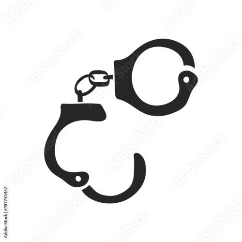 Hand drawn icon Handcuff