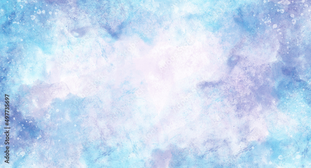 abstract pastel watercolor background with splashes