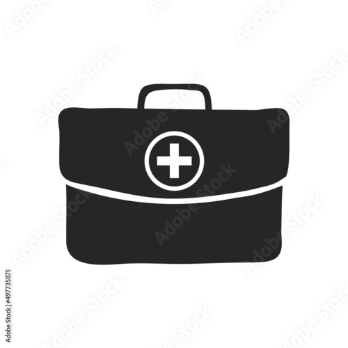 Hand drawn icon Medical case