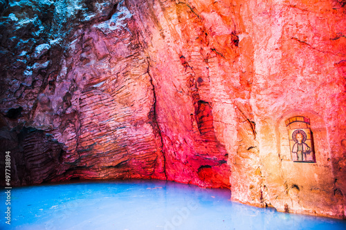 Wallpaper Mural Failure of the lake and natural cave on the southern slope of mount Mashuk Torontodigital.ca