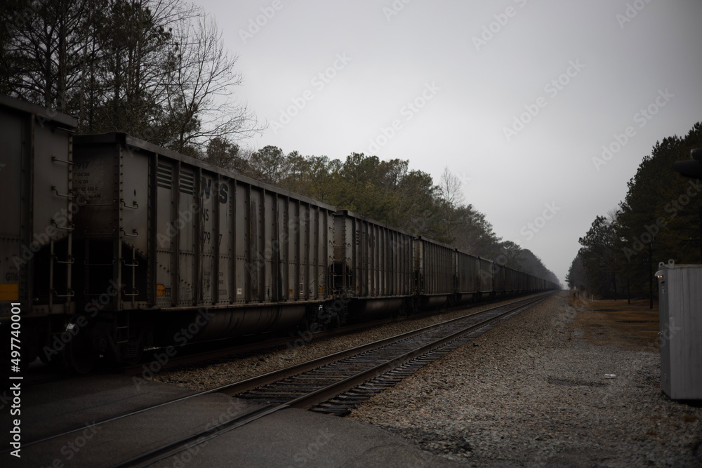 Fototapeta premium Railway Morning 