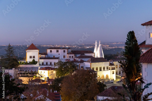 Sintra National Palace, Town Palace located in the town of Sintra, in the Lisbon District of Portugal