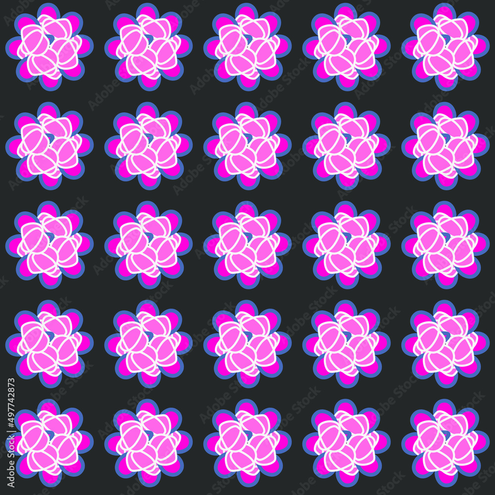 Naklejka premium Colored Vector Pattern