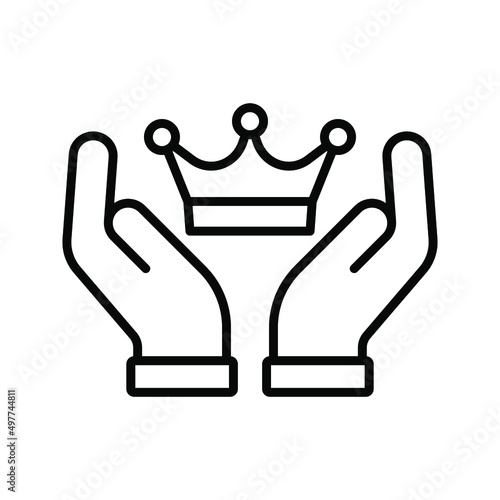 Premium icon. Awards sign. Prizes and trophy symbol.