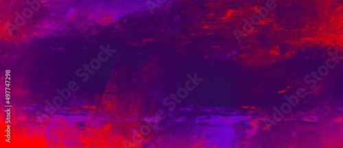 Bright stylish red, blue, black, pink purple grunge background trend colors can be used as fabric velvet or suede