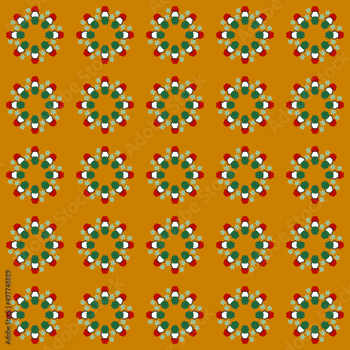 Colored Vector Pattern