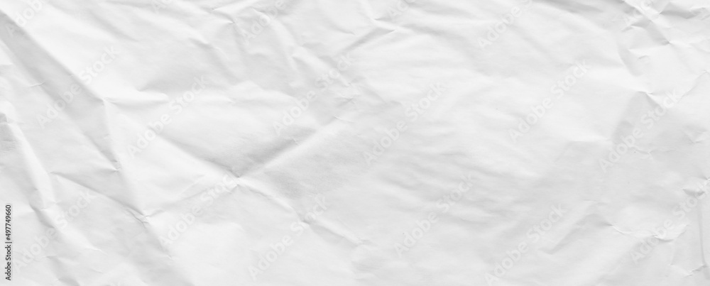 Fototapeta premium white crumpled paper texture