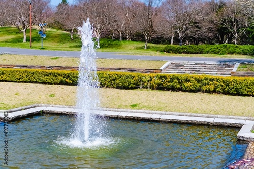 fountain in the park