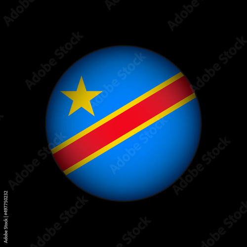 Free Download Country Democratic Republic of the Congo. Democratic Republic of the Congo flag. Vector illustration. - GFXLoad