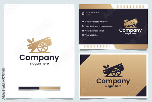 timbers cannon , logo design and business card