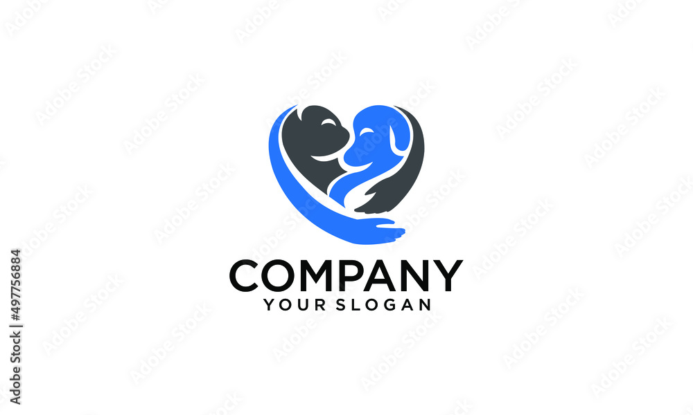 Pets Logo Template Design Vector, Emblem, Design Concept, Creative Symbol, Icon Pets Logo Template Design Vector, Emblem, Design Concept, Creative Symbol, Icon