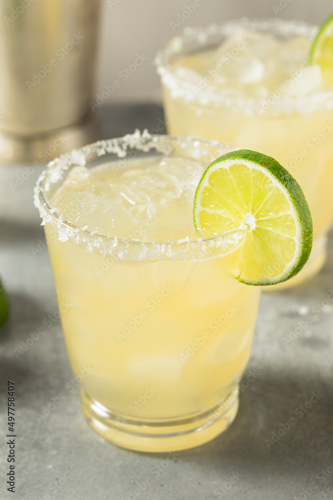 Boozy Refreshing Classic Margarita Cocktail Boozy Refreshing Classic Margarita Cocktail