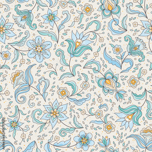 Photography Vector element, seamless pattern, floral background for design template