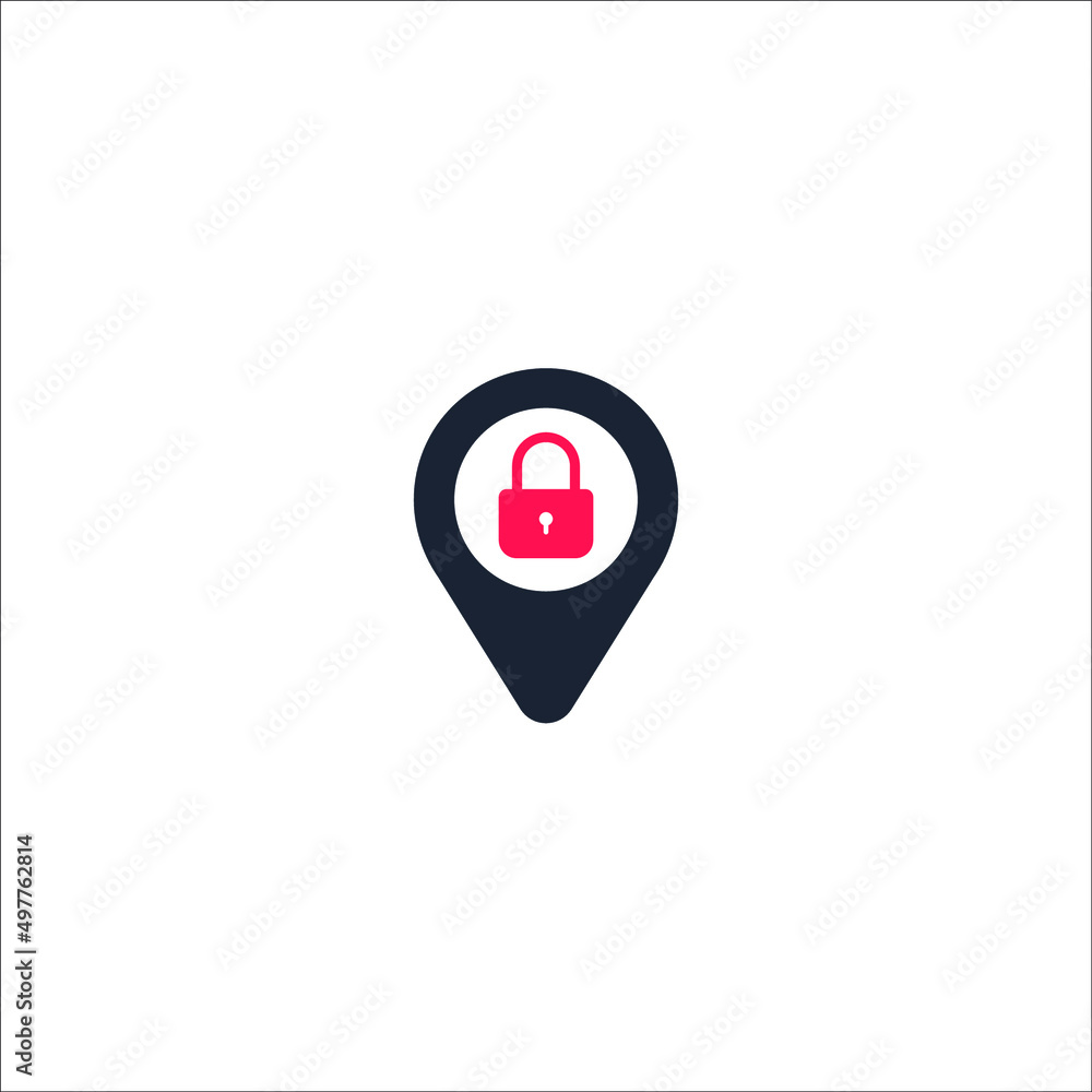 Locked placeholder line icon. linear style sign for mobile concept and web design. Privacy lock with map pin outline vector icon. Gps security symbol, logo illustration. Vector graphics Locked placeholder line icon. linear style sign for mobile concept and web design. Privacy lock with map pin outline vector icon. Gps security symbol, logo illustration. Vector graphics