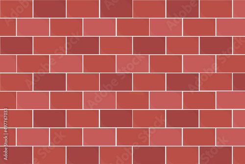 red brick wall texture background vector illustration © dyachenkopro