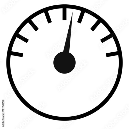 Gauge, meter, level indicator icon, symbol