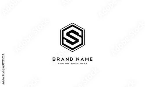 Letter S logo design monogram