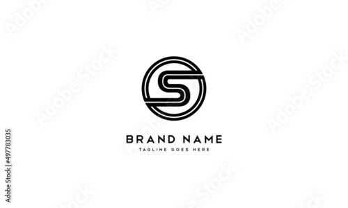 Letter S logo design vector art

