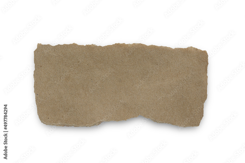 textured design paper, brown piece isolate textured design paper, brown piece isolate