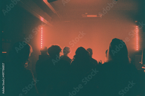 crowd at concert photo