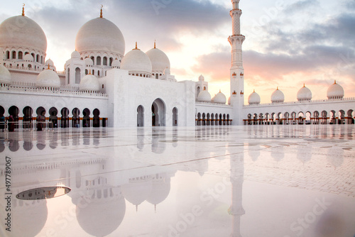 sheikh zayed grand mosque, Abu Dhabi, UAE.