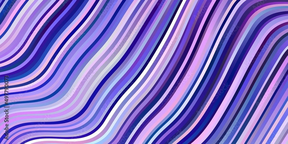 Light Pink, Blue vector pattern with curves. Light Pink, Blue vector pattern with curves.