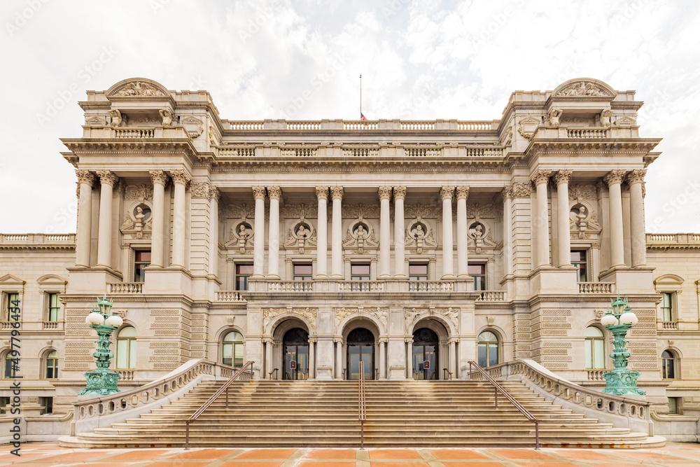 Exterior view of the Library of Congress