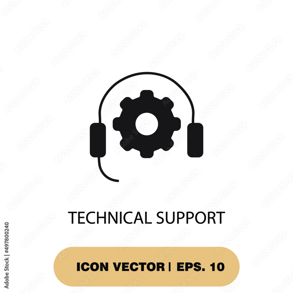 technical support icons symbol vector elements for infographic web technical support icons symbol vector elements for infographic web