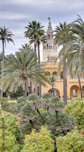 jardin et pavillon    S  ville en Andalousie d  tails de l architecture arabo-andalouse