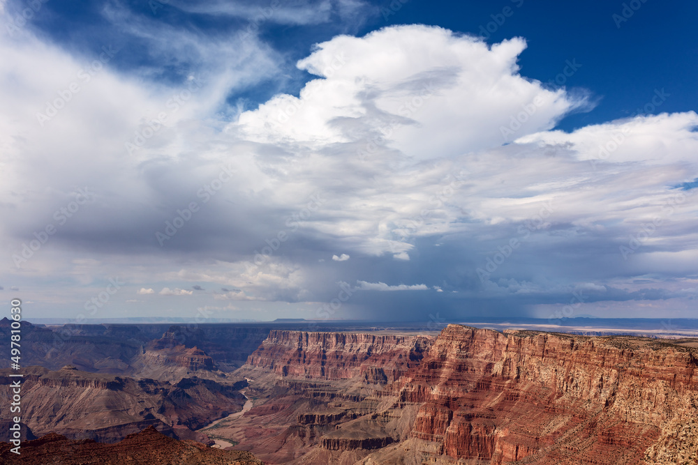 grand canyon national park thunderstorm