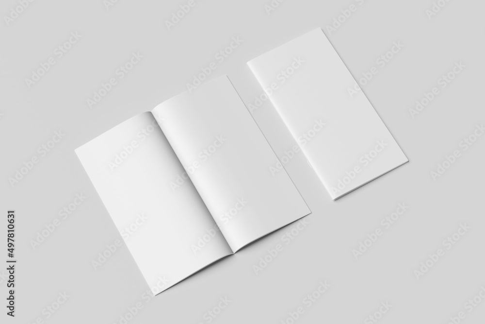 Dl brochure magazine mockup Dl brochure magazine mockup