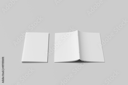 Dl brochure magazine mockup