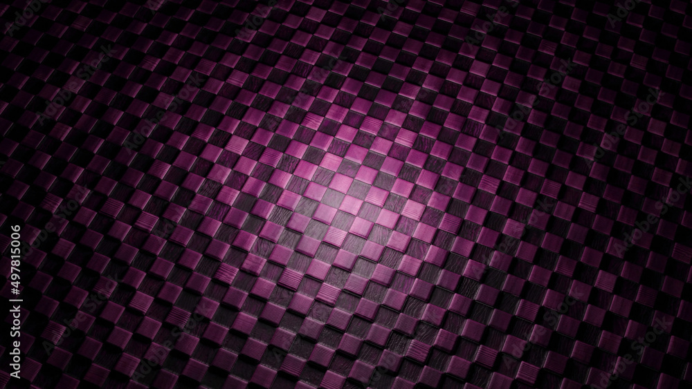 Rotating surface with checkerboard pattern. Design. Textured 3d surface ...