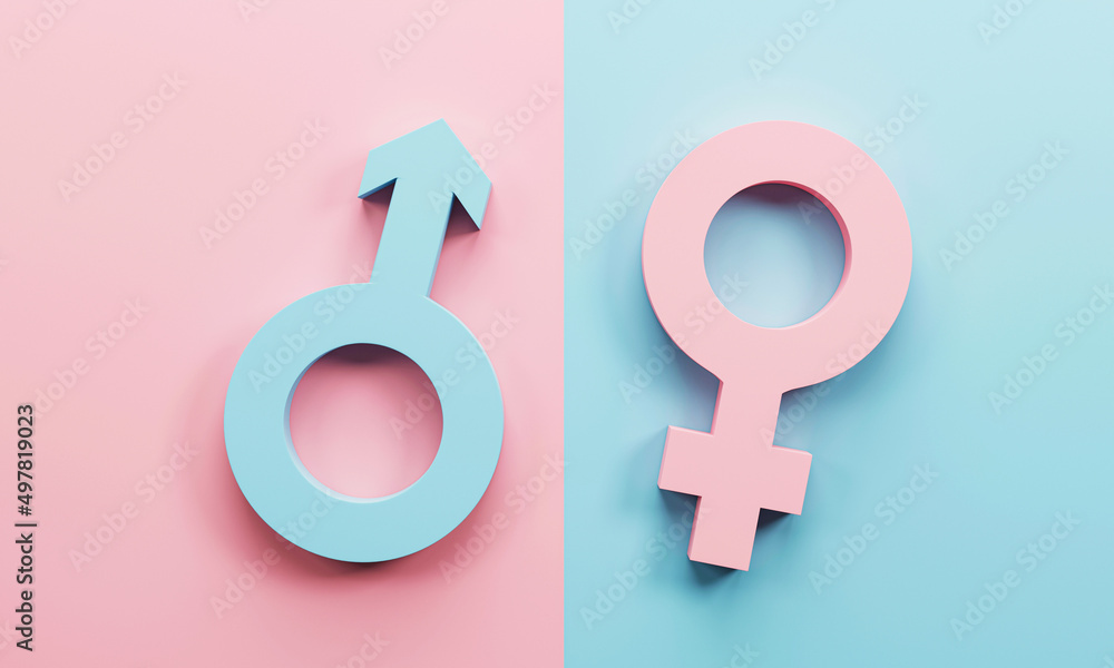 3d rendering, 3d illustration. Male and Female sexual symbols on pink background. Linked heterosexual couple gender symbol. Modern minimal concept. 3d rendering, 3d illustration. Male and Female sexual symbols on pink background. Linked heterosexual couple gender symbol. Modern minimal concept.