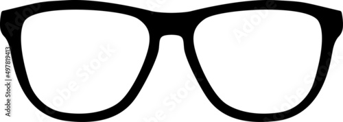 Eye glass icon sign. Optical signs and symbols.
