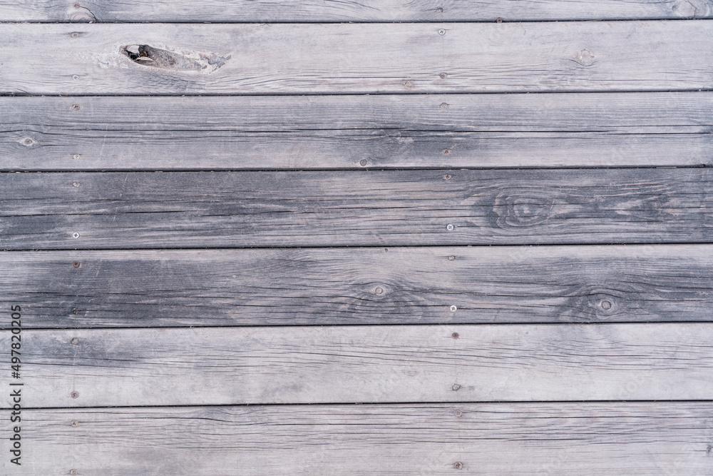 Fototapeta premium Old plank wooden board background