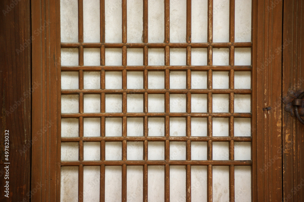 The Window of Traditional Korean House The Window of Traditional Korean House