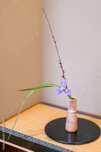茶道の花