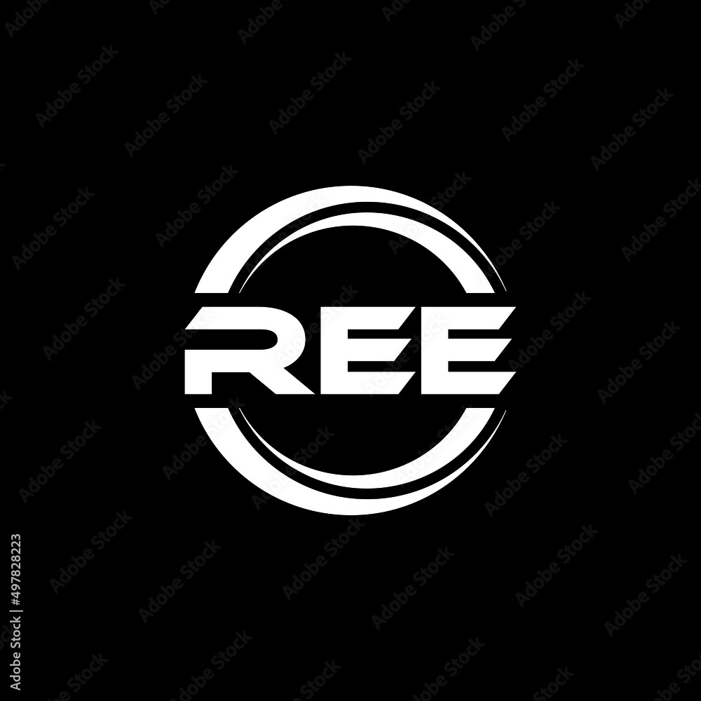 REE letter logo design with black background in illustrator, vector logo modern alphabet font overlap style. calligraphy designs for logo, Poster, Invitation, etc. REE letter logo design with black background in illustrator, vector logo modern alphabet font overlap style. calligraphy designs for logo, Poster, Invitation, etc.