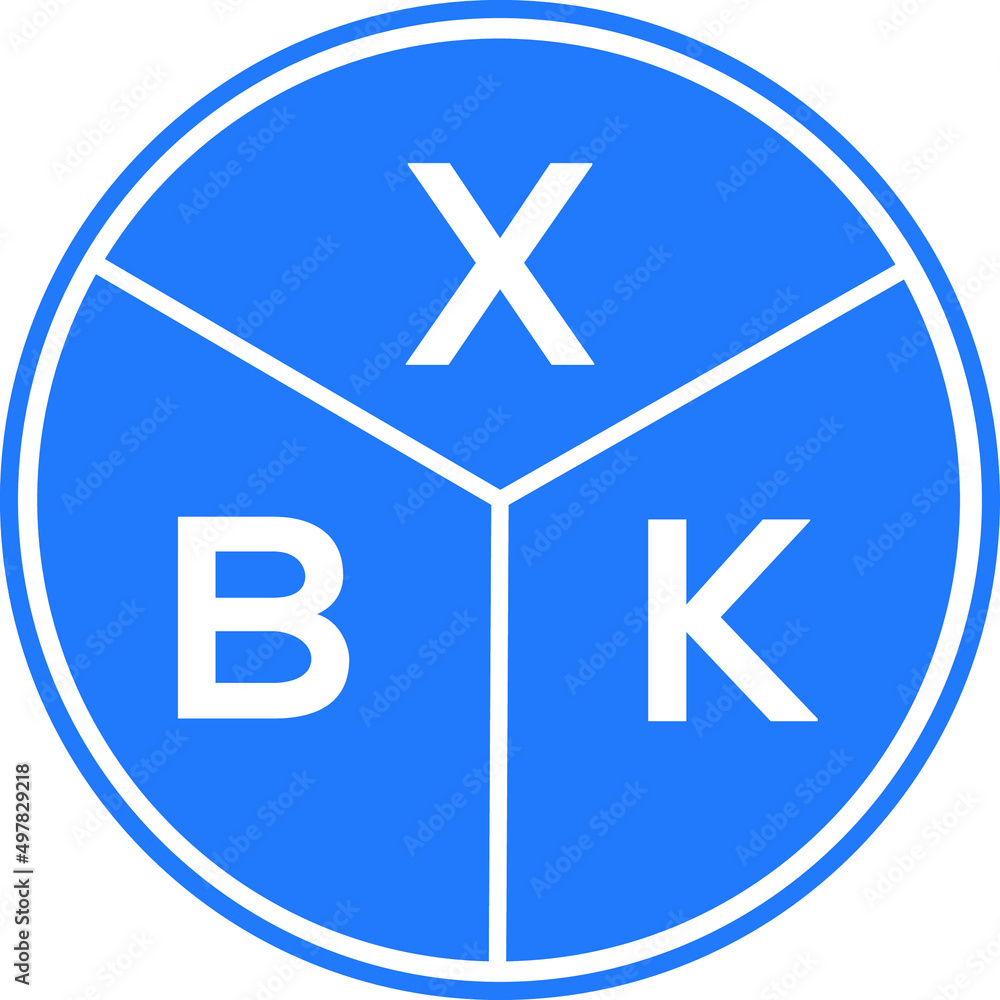 XBK letter logo design on black background. XBK creative initials letter logo concept. XBK letter design. XBK letter logo design on black background. XBK creative initials letter logo concept. XBK letter design.