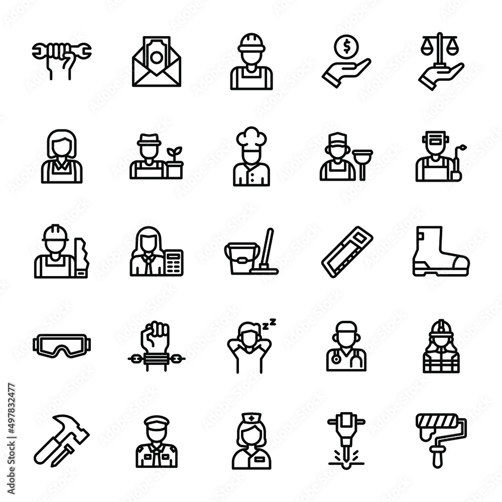 labour day icon illustration vector graphic labour day icon illustration vector graphic
