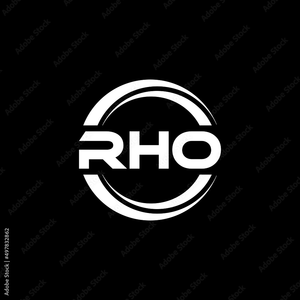 RHO letter logo design with black background in illustrator, vector logo modern alphabet font overlap style. calligraphy designs for logo, Poster, Invitation, etc. RHO letter logo design with black background in illustrator, vector logo modern alphabet font overlap style. calligraphy designs for logo, Poster, Invitation, etc.