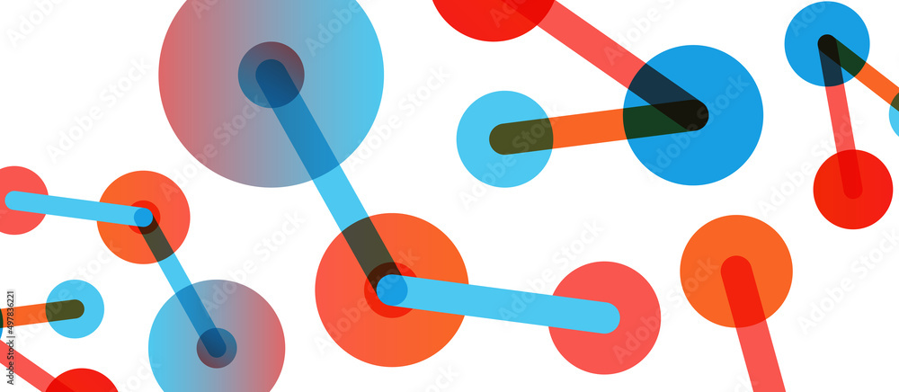 Line points connections geometric abstract background. Circles connected by lines. Trendy techno business template for wallpaper, banner, background or landing Line points connections geometric abstract background. Circles connected by lines. Trendy techno business template for wallpaper, banner, background or landing