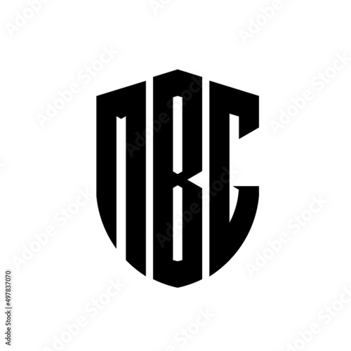 MBG letter logo design. MBG modern letter logo with black background. MBG creative  letter logo. simple and modern letter logo. vector logo modern alphabet font overlap style. Initial letters MBG   photo