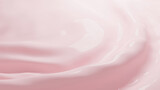 Pink cosmetic cream texture background 3D render
