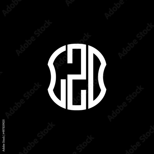 LZD letter logo creative design with vector graphic photo